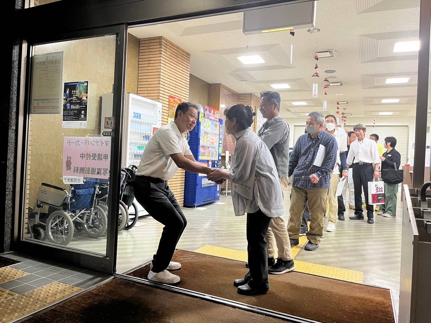 九度山町での「にかい伸康氏を励ます会」に出席2